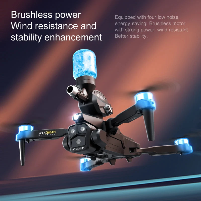 HydroDrone 8K TRIPLE CÁMARA
