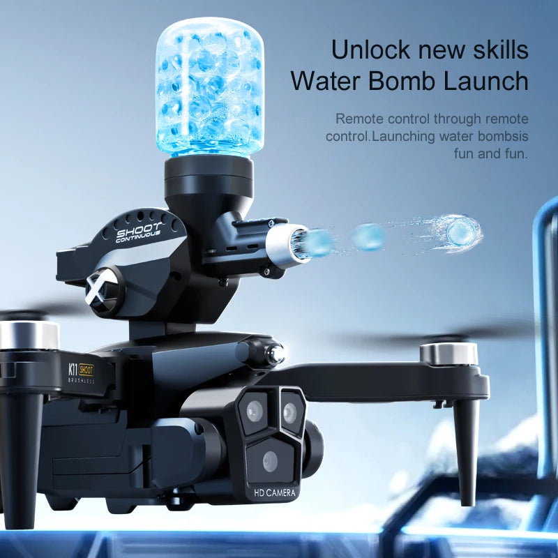 HydroDrone 8K TRIPLE CÁMARA